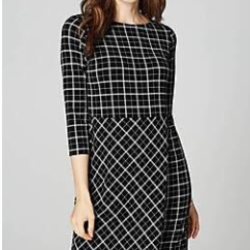 DRESS JJill Wearever Wrapped-Front Dress 2X